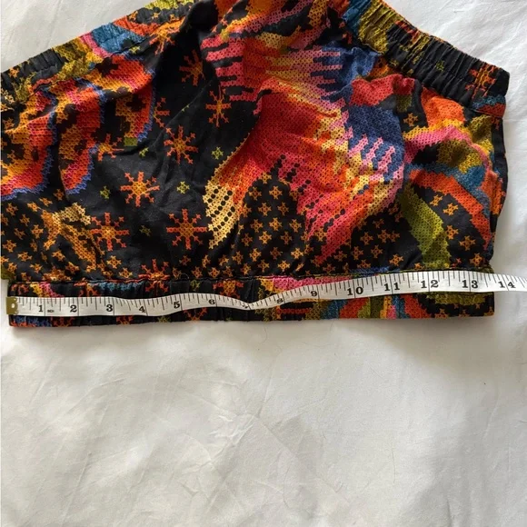 FARM Rio Multicolor One-Shoulder Crop Top - Picture 6 of 7